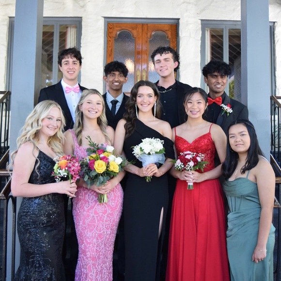 Black sequin Prom dress - Picture 6 of 6